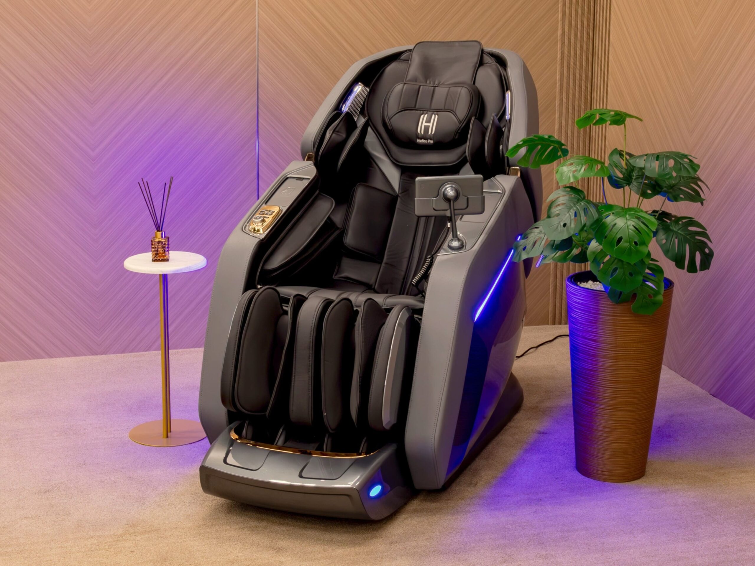 Массажное кресло Premier 2SL с двумя каретками, 4D массаж, автоматическое управление, 22 программ автоматических